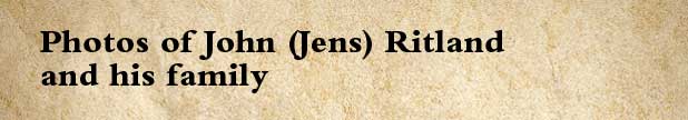 Photos of John (Jens) Ritland